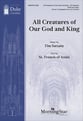 All Creatures of Our God and King SATB choral sheet music cover